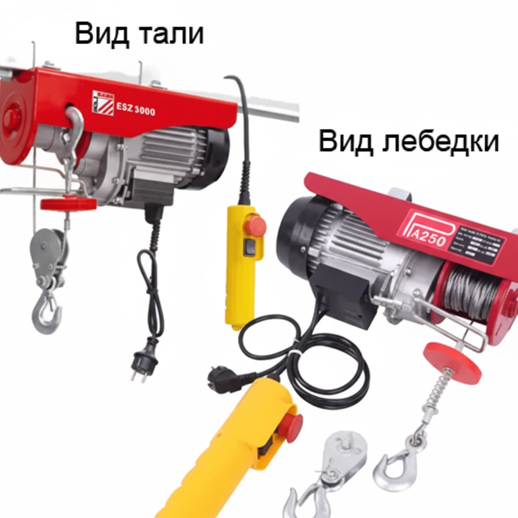 Электрическая таль РА 500/1000 кг 20/10 м